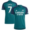 Camiseta de fútbol Arsenal Saka 7 Tercera Equipación 23-24 - Hombre